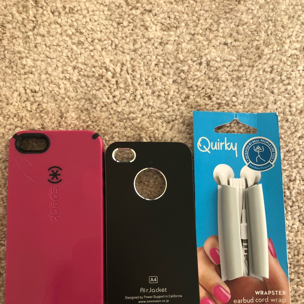 iPhone 4/5 covers Earbuds wrapster